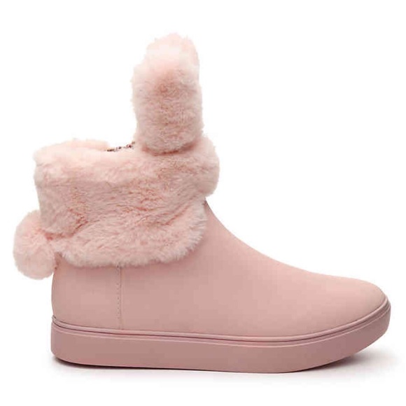 Women’s pink bunny boots - Picture 2 of 8